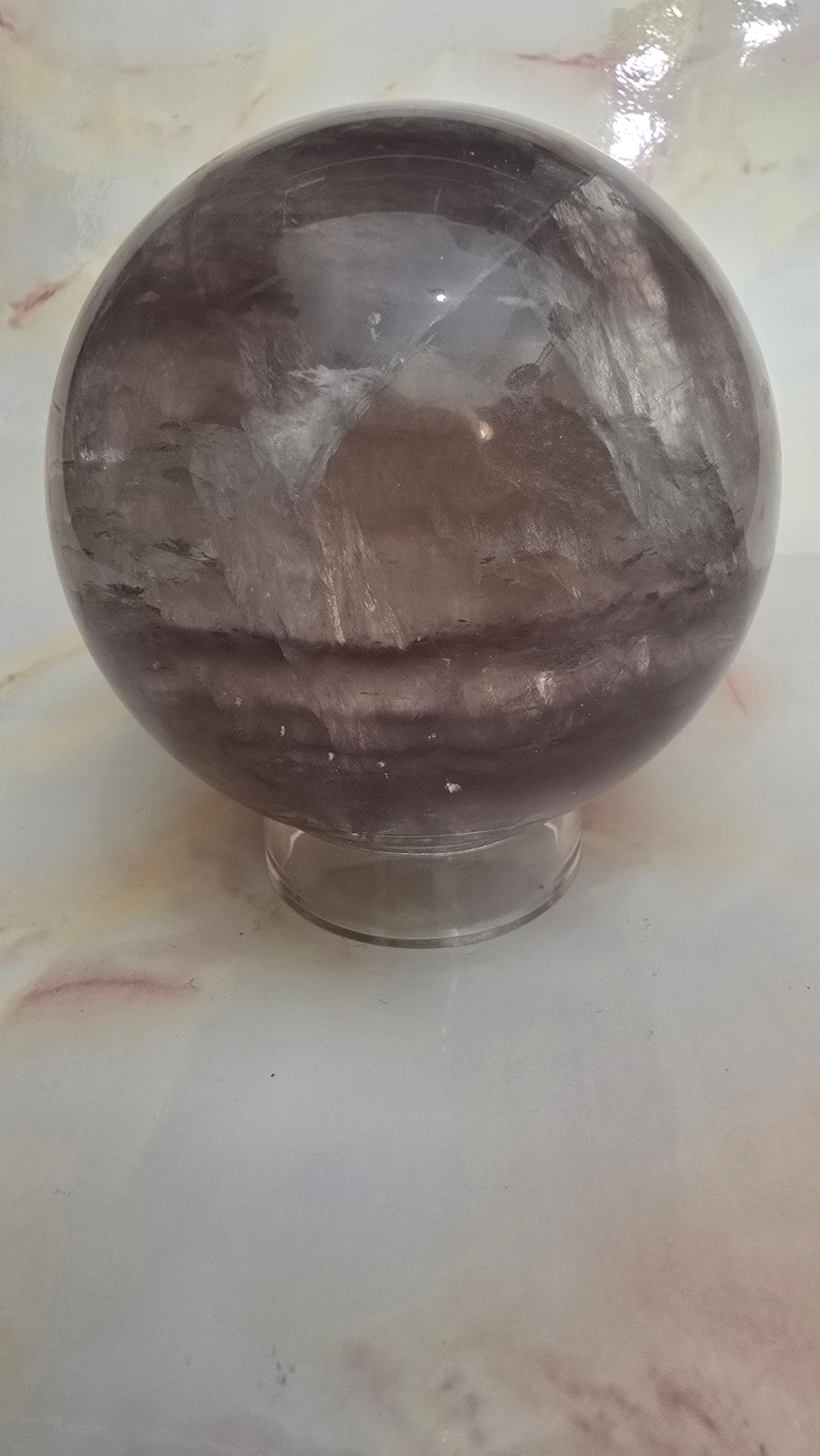 Purple Fluorite Sphere