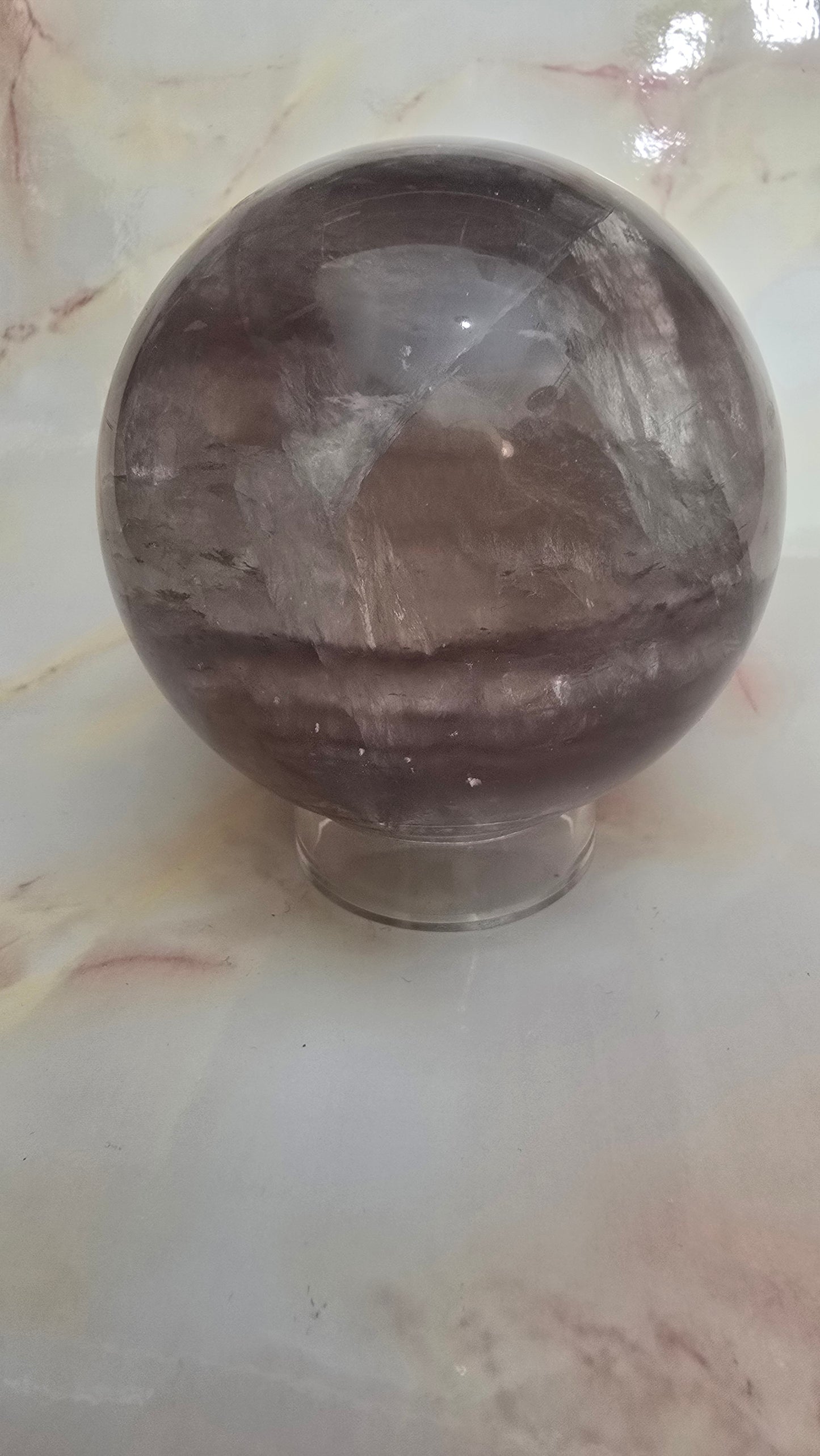 Purple Fluorite Sphere