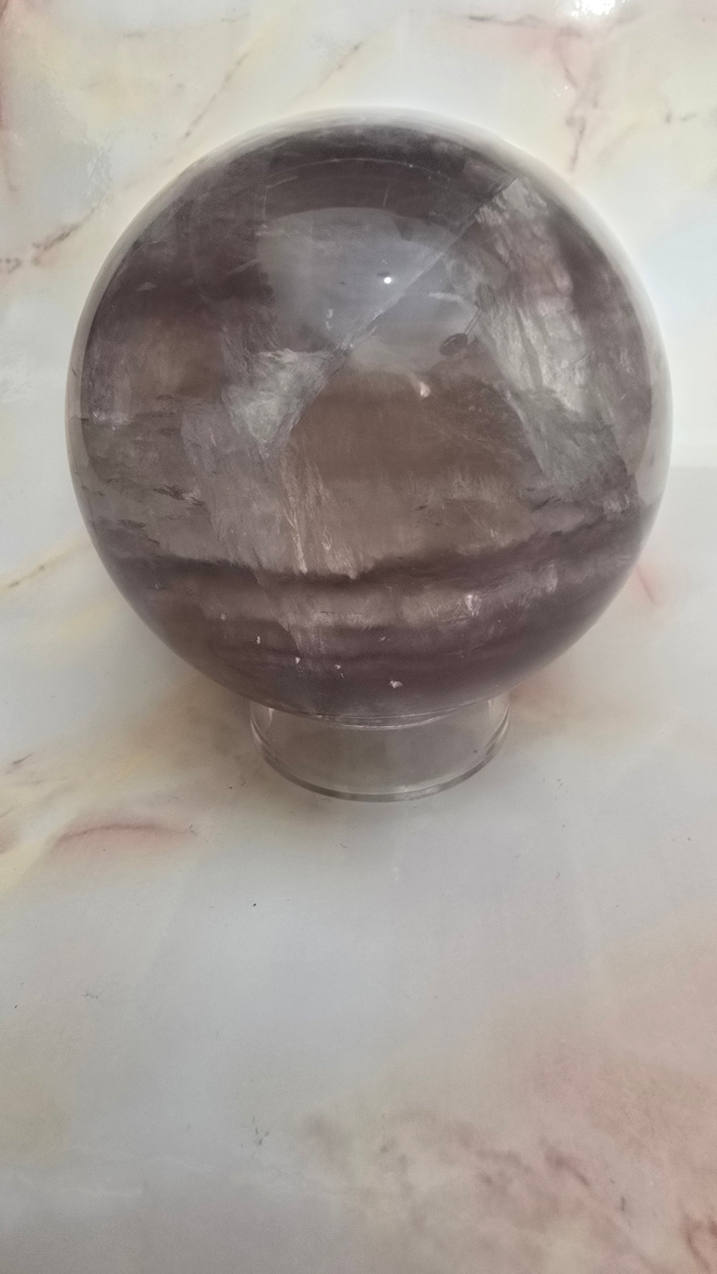 Purple Fluorite Sphere