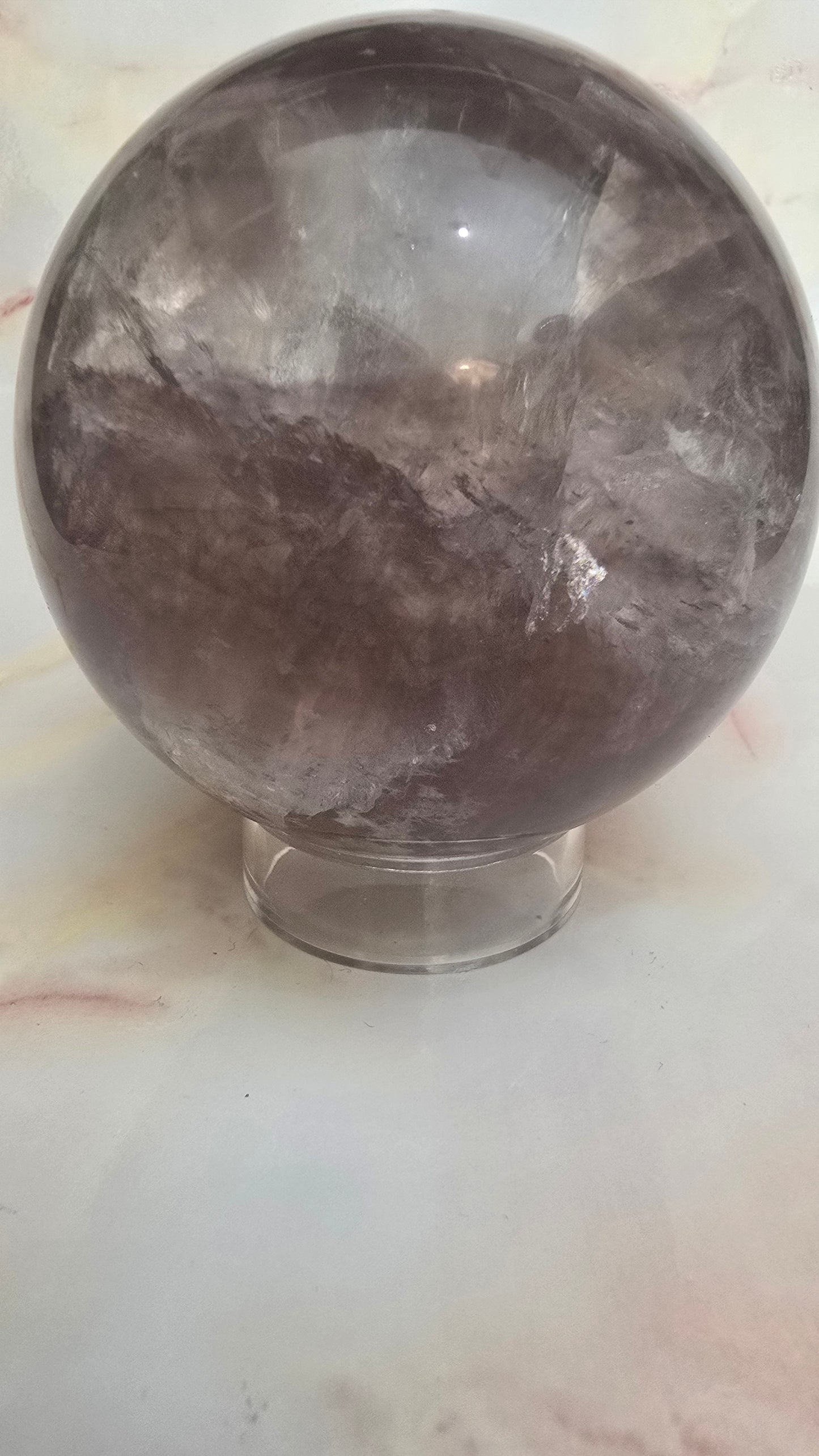 Purple Fluorite Sphere