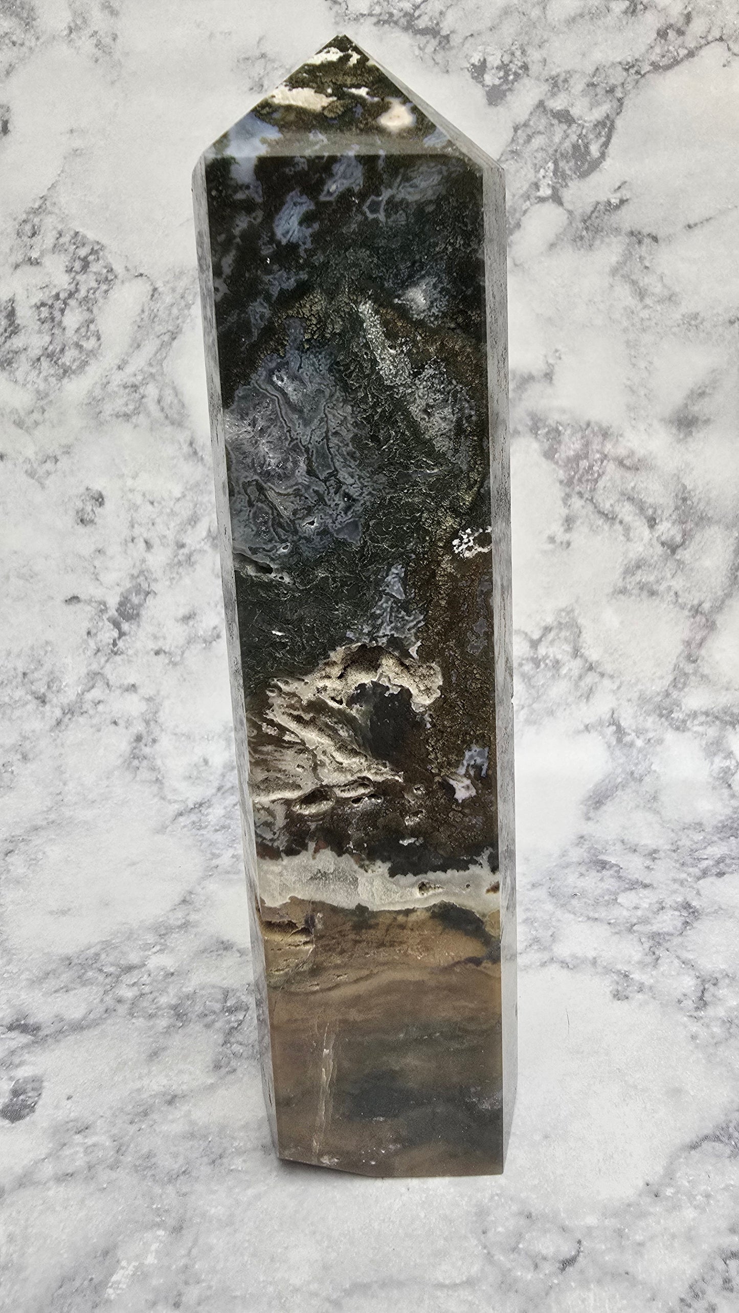 12 inch Ocean Jasper Tower