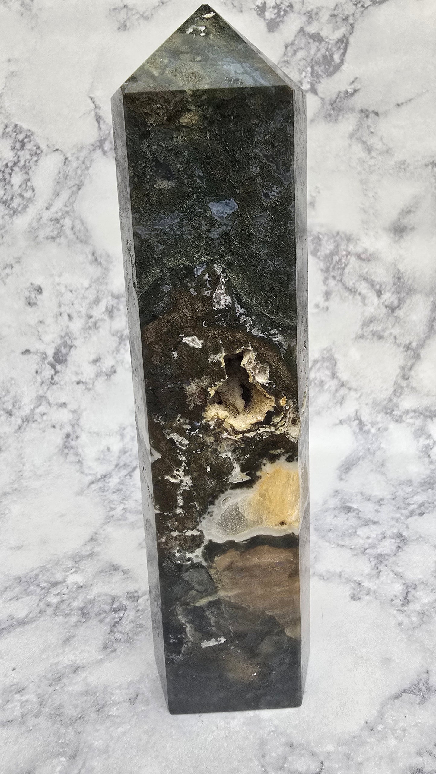 12 inch Ocean Jasper Tower