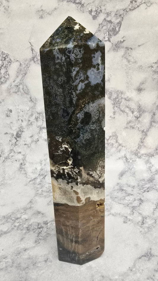 12 inch Ocean Jasper Tower